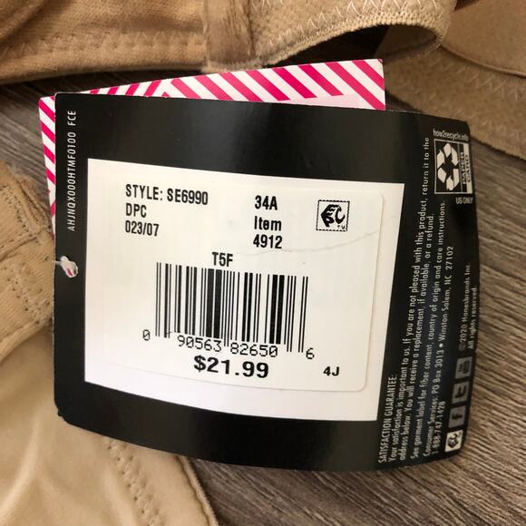 Maidenform Bra The Pick Me Up size 34A NWT - Picture 8 of 8